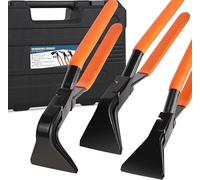 Ensemble de pinces coupantes 3-TLG avec coffret, en acier 42CrMo4 : pince coupante, pince à bec plat, pince à bec effilé | angles de 45°, 90° et 180°, longueur 280 mm, dureté HRC 45. Ensemble de pince