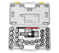 Ensemble de pinces de serrage de 23 pièces - Porte-fraise ER40 - Adaptateur MK3 M12 - 4 à 26 mm - Haute précision - Pour machines de fraisage CNC