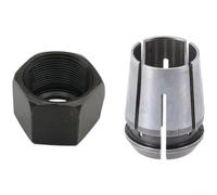 Ensemble de pinces de serrage en alliage d'acier haute résistance 12,7 mm | Design élastique fendu, force de serrage uniforme, empêche le desserrage à des vitesses d'usinage élevées