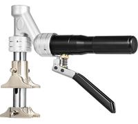 Ensemble de pinces hydrauliques, en alliage d'aluminium, de couleur argent et noir, comprenant un coupe-tube et une pince à élargissement, 4 embouts d'élargissement, coffret en plastique, pour tubes d