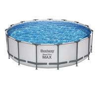 Bestway Piscine Steel Pro MAX™ Ø 457 x 122 cm - Ensemble Complet + Filtre à Cartouche - 1 pcs
