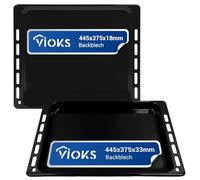 Ensemble de plaques de cuisson SET 2 x Backblech 445mm