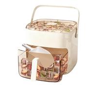 Ensemble de plateaux cubiques à 48 cavités, boîte de rangement portable avec couvercle, kit de congélation facile à démouler, pour cocktails, whisky, fête