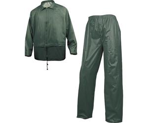 ENSEMBLE DE PLUIE DELTA PLUS 400 POLYESTER ENDUIT PVC VERT - EN400VE0 50/52 (2XL)