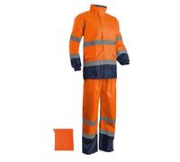 Ensemble de pluie haute visibilité HI-WAY orange fluo/marine TXL COVERGUARD 7HWROXL
