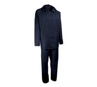 Ensemble de pluie souple en PVC unisexe - veste et pantalon - marine - 2XL SINGER SAFETY