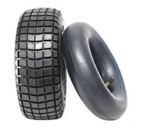 Ensemble de pneus de scooter électrique 9 x 3,50-4, pneus en caoutchouc intérieur et extérieur de 22,9 cm avec chambre à air de 2,50-4, résistant aux crevaisons et amortisseurs de rechange pour