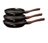 Berlinger Haus Ensemble de poeles a frire 3 pieces Ebony RosewoodBH1727