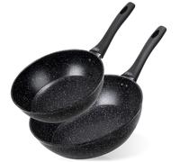 Ensemble de poêles à frire en granit GRANITICA 24/28 cm 2 pièces.