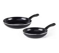 Ensemble de Poêles à Frire - GreenChef - Diamond - 20cm & 28cm - Antiadhésif - Céramique Sain