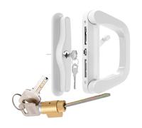 Ensemble de poignées de porte coulissante de patio avec clés Ensemble de remplacement de serrure de porte en verre Sécurité