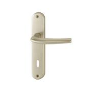Ensemble de poignées San Diego F2 champagne aluminium clé L