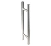 Ensemble de poignées tubulaires à tirage série 5210 32 x 400 mm inox brossé HERACLES B-INOX-PT005