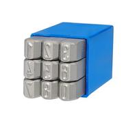 Ensemble de poinçons de chiffres Beta 100070K0; 9 unités