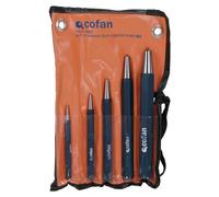 Ensemble de poinçons de marquage métallique, 5 pièces, de 2 à 10 mm, de couleur noire