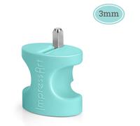 Ensemble de poinçons et de supports de poinçons, en métal, 3 mm