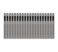Ensemble de poinçons pour le cuir, 20 pièces, en acier au carbone, haute dureté, bricolage, ensemble de poinçons pour trous ronds creux, outil pour trous en cuir pour ceinture (4.5mm)