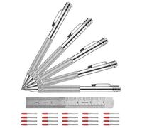 Ensemble De Pointes À Tracer En Carbure De Tungstène Pour Le Travail Des Métaux, Outil De Gravure Moleté Magnétique Pour Acier/Verre/Céramique