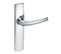 Ensemble de porte Angers BEZAULT Chromé - Bec de cane - 71488