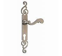 Ensemble de porte Bayeux BOUVET Fer patiné cémenté - Cylindre - 791