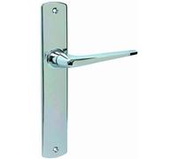 Ensemble de porte BEZAULT - RIV BLOC - Bec de cane WC - Chromé - 62059