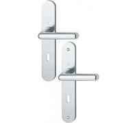 Ensemble de porte Cortina 195F/300M HOPPE Argent - Clé L - 582662