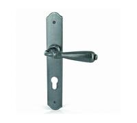 Ensemble de porte Espalion BRIONNE Fer patiné - Clé i - 1019442SP