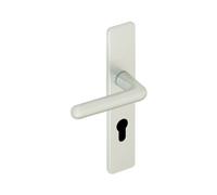 Ensemble de porte Golf 90 BEZAULT Argent Entraxe 195 mm - Clé i - 0120803