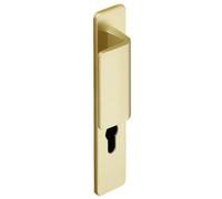Ensemble de porte palière Riviera 536 BEZAULT Entraxe 195 mm Champagne - Clé i -