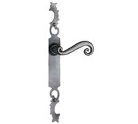 Ensemble de porte rustique Aquitaine 41 BOUVET Epoxy gris - Bec de cane - 425