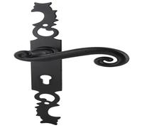 Ensemble de porte rustique Aquitaine 41 BOUVET Epoxy gris - Bec de cane - 425