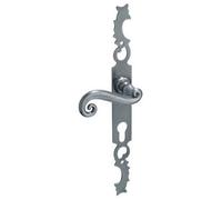 Ensemble de porte rustique Aquitaine 41 BOUVET Epoxy gris - Clé i - 377