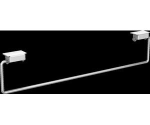 Ensemble de porte-serviettes KWC, modèle SATURN, en acier inoxydable, dimensions 478 x 119 mm