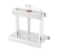 Ensemble de Presse à Montre, Boîtier Arrière Robuste, Outil de Réparation Mécanique pour Usage Domestique, Structure Métallique pour Le Remplacement de la Batterie de la Montre, 17 Pièces