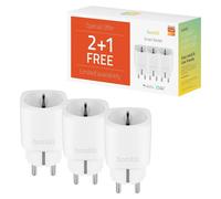 Ensemble de prises intelligentes (lot de 3) avec Wi-Fi, programmables et compatibles avec lavocale