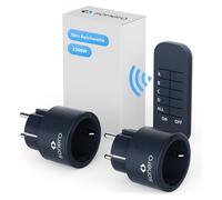 Ensemble de prises sans fil de 2300 watts avec télécommande