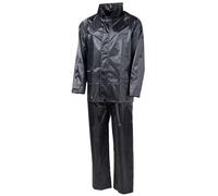 Ensemble de protection contre la pluie veste + pantalon MFH - Black M