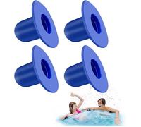 Ensemble de quatre bouchons de piscine, bouchons de piscine, compatibles avec les spas Intex et Bestway.