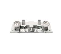 Ensemble De Quincaillerie for Rail De Porte Coulissante Suspendue Invisible | Modèle GH-120,pour porte bois,120cm,rail supérieur,fermeture douce,kit