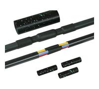 Ensemble de raccordement thermorétractable avec éclissages 12 - 48 mm