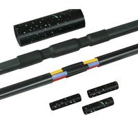 Ensemble de raccordement thermorétractable avec éclissages 12 - 48 mm HellermannTyton 380-04014 1 pc(s)