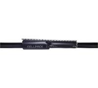 CellPack Fil de jonction thermorétractable (25 cm), Gaine + protection pour câbles, Noir