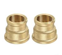 Ensemble de raccords réducteurs en laiton G3/4 à G1/2 pour outils pneumatiques pour raffinage d'huile et installations de pipelines métallurgiques