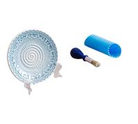Ensemble de râpes à assaisonnement manuel, de broyeur en céramique pour ail, gingembre, légumes mous avec brosse et tube éplucheur, présentoir pour la cuisson, de broyage d ' ail, broyeur