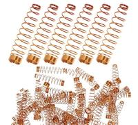 Ensemble de Ressorts de Compression Mini en Cuivre 90 Pcs pour Bricolage