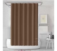 Ensemble de rideau de douche Ibenzoa® 180 x 200 cm – rideau de douche imperméable avec 12 crochets et ventouses, finition lisse et à séchage rapide pour une protection optimale contre les éclaboussure
