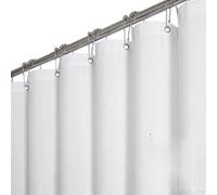 Ensemble de rideaux de douche imperméables 100 x 200 cm en tissu