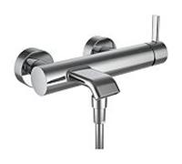 Laufen Mitigeur de bain mural Meda HF506660100600 chromé avec flexible et douchette