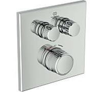 Ensemble de robinetterie Ideal Standard CeraTherm Navigo BE129AA Thermostatique de douche à encastrer, douchette à main, chromé