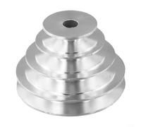 Ensemble de roues de poulie pagode en aluminium, composant de machines d'atelier, pour courroie de distribution en forme de V de type A, et entraînement d'arbre moteur, ensemble de poulie étagée en